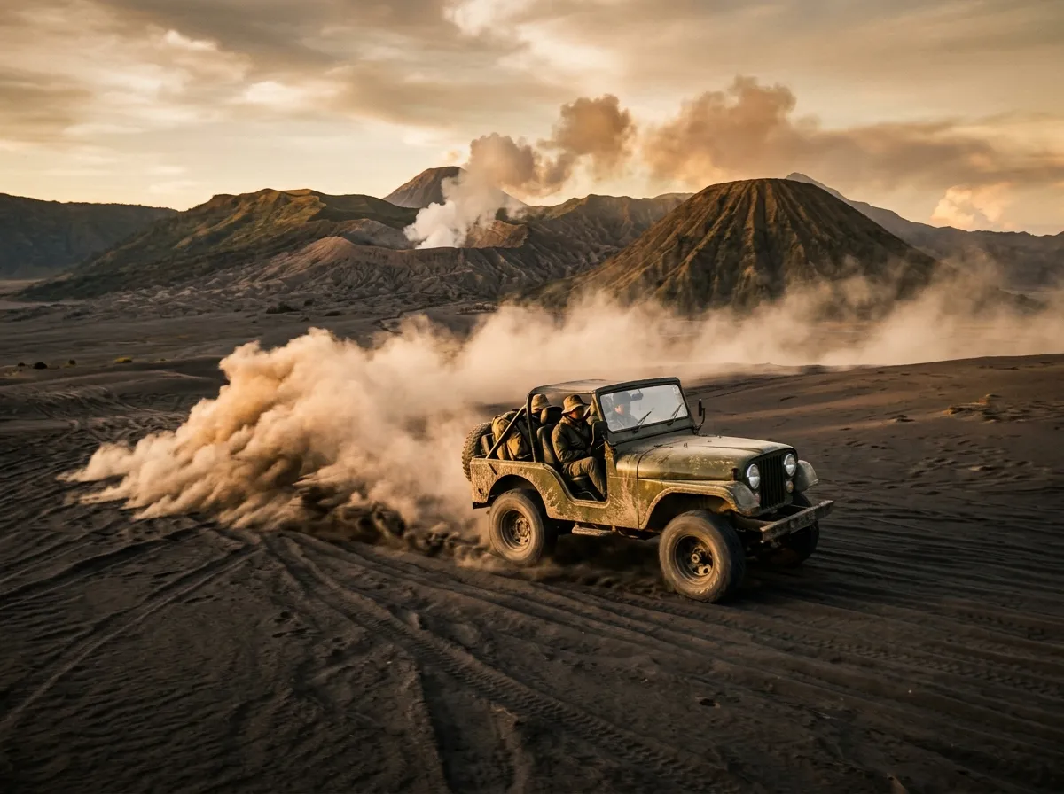 Pemandangan indah Bromo, Jawa Timur — Tur Privat Yajri Tour